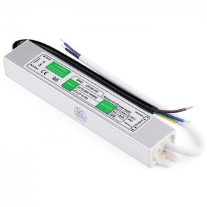 12V DC Waterproof Power Supply - 20 Watts